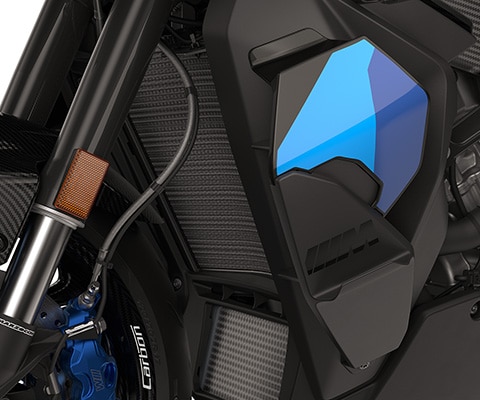 Aerodynamické krídla M modelu M 1000 XR od BMW Motorrad